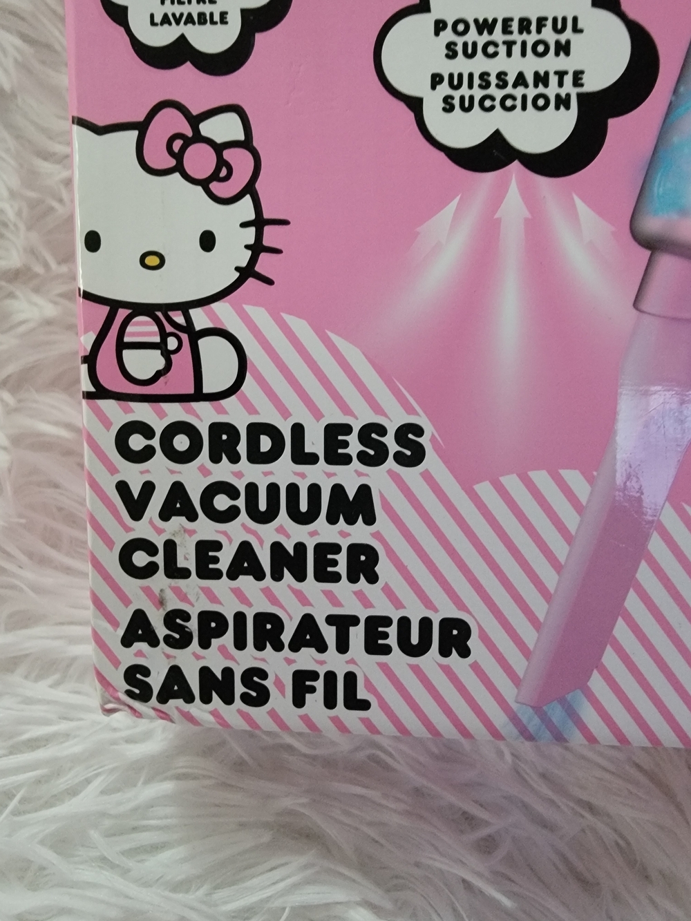 🆕️🎀 Hello Kitty Pink Cordless Vacuum Cleaner 💖 Cute For Vanity Or Office Desk - Picture 5 of 16